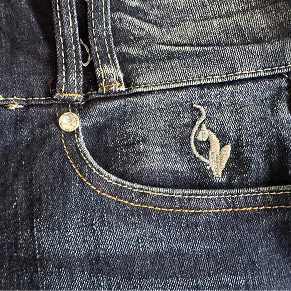 Baby Phat back pocket design Jean - Size Juniors 11 - Picture 5 of 6